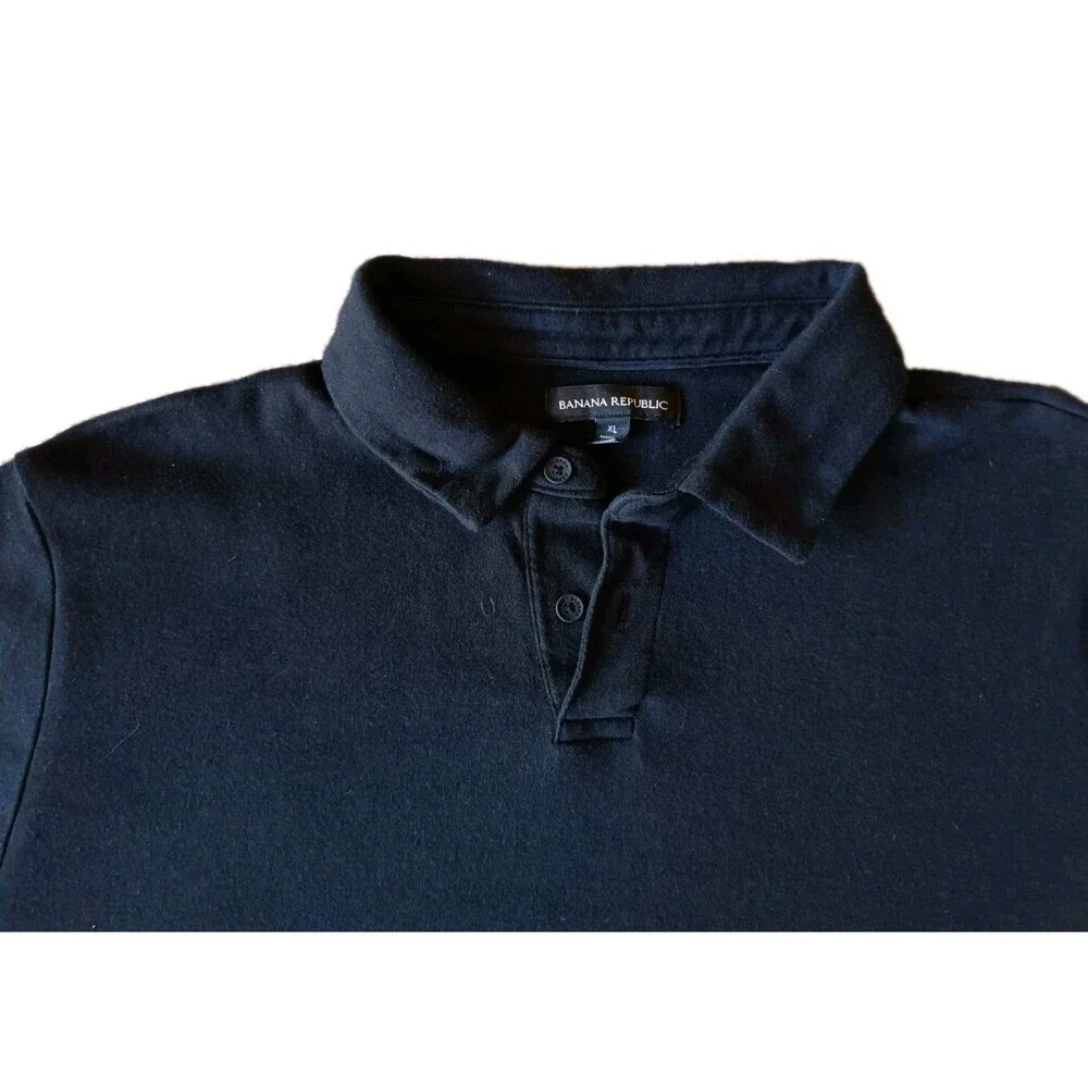 Banana Republic Polo Shirt Men's XL Regular Fit Short Sleeve